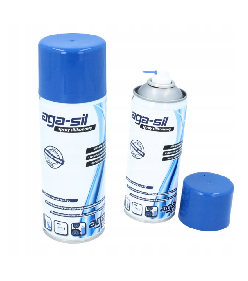 AGA-SIL Środek poślizgowy do montażu rur PCV 400ml Spray