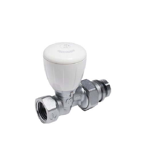 GIACOMINI Zawór termostatyczny ręczny prosty