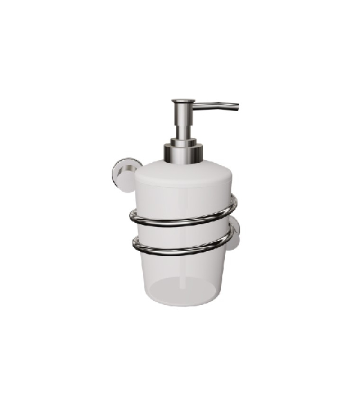 ANDEX SANIBELLA Mydelniczka na mydło w płynie chrom (530CC)