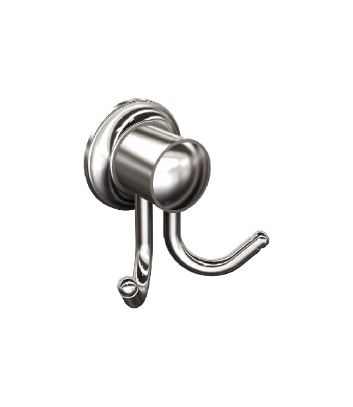 ANDEX CLASSIC Wieszak podwójny chrom (011CC)