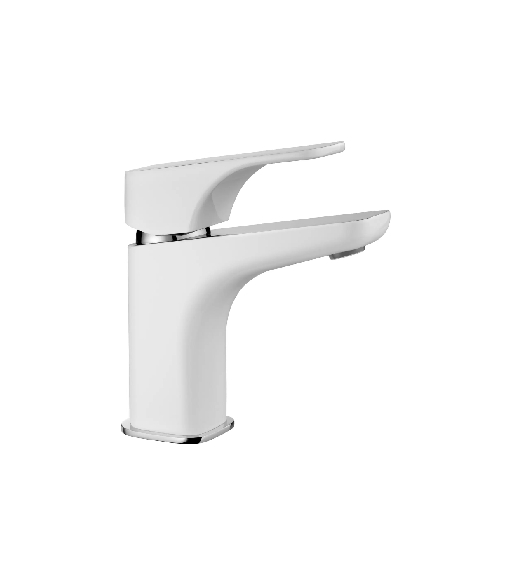 DEANTE HIACYNT Bateria umywalkowa biała-chrom (BQH_W21M)