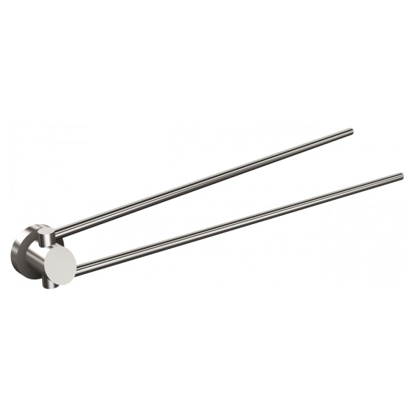 ANDEX NOVEL Wieszak 2-prętowy chrom (905SG)