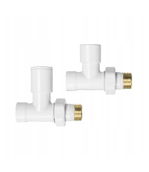 VARIO TERM Zawory regulacyjne proste SWING białe (AZIS06/FP)