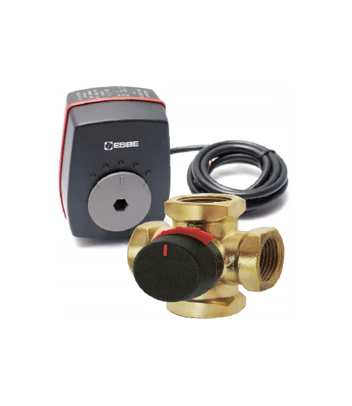 ESBE Pakiet zawór 4-drogowy 11/2" VRG141 + siłownik ARA561