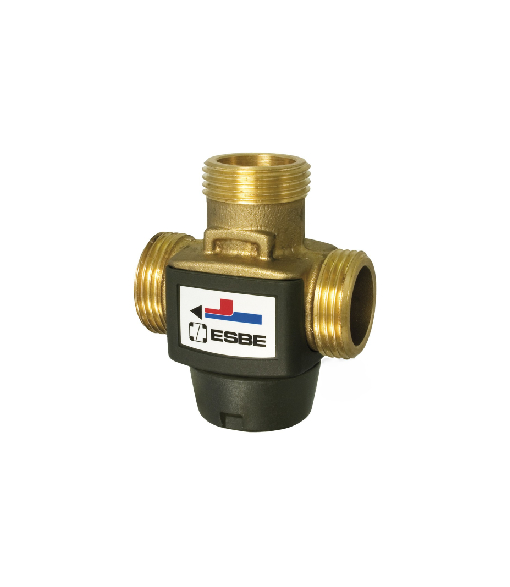 ESBE Zawór 3-drogowy termostatyczny mieszający 1" GZ VTC312 55°C