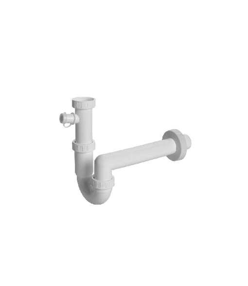 PLASTBRNO Półsyfon zlewozmywakowy 1 komora rurowy 6/4" EM36440