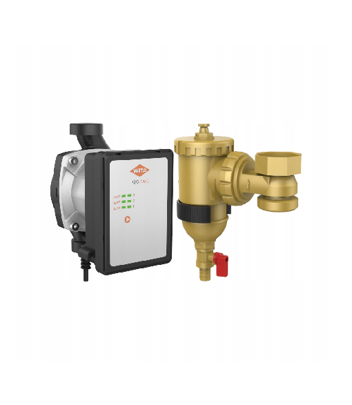 WITA Pompa obiegowa elektroniczna go.tec 7/8-25 130 + separator filtra przepływowego (923104)