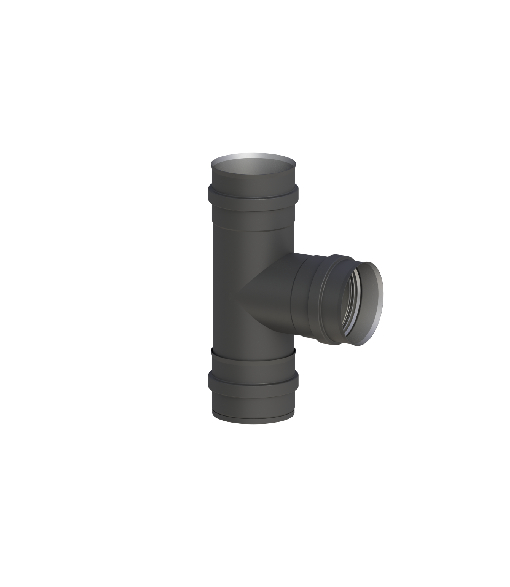 FERROLI Wkład trójnik dwumufowy z miską kondensatu 80/90*