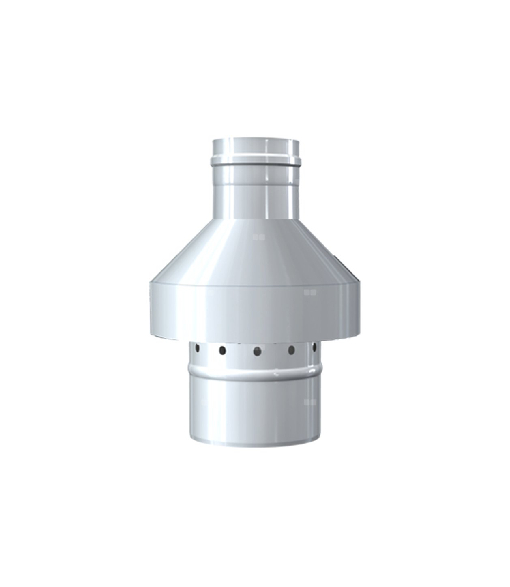 MK Czerpnia powietrza pionowa biała 80/125